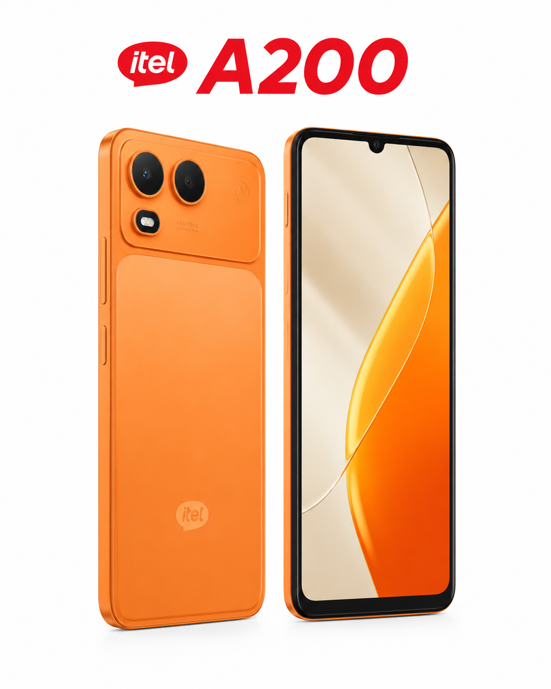 Itel A200 128Go + 8Go RAM | Écran 120Hz | Batterie 5000mAh | Livraison Gabon | Kadmarket
